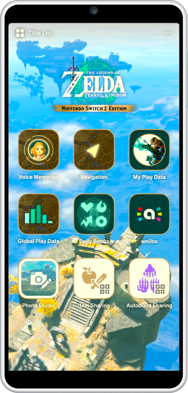 Se muestra un celular con el servicio ZELDA NOTES visible en la pantalla.